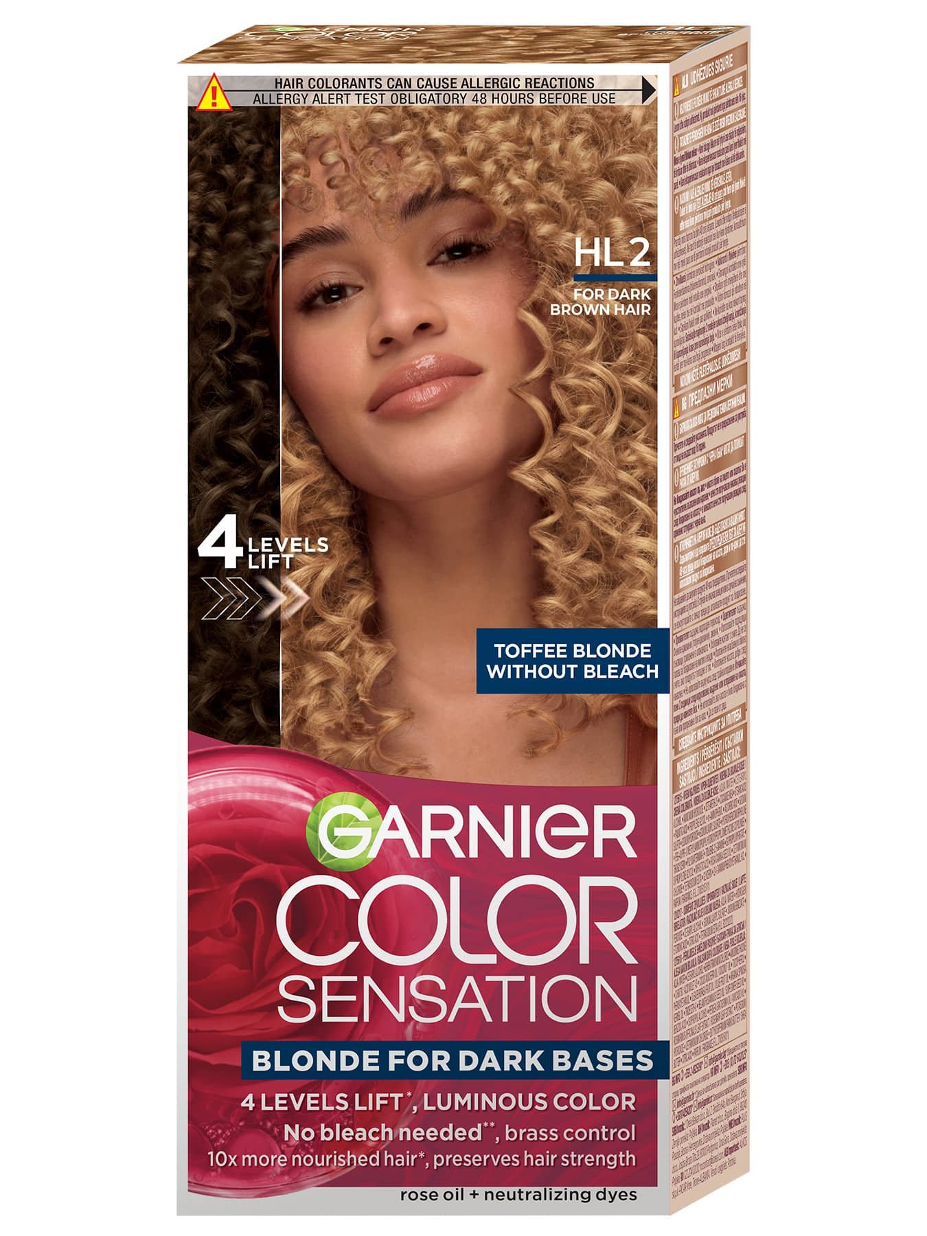 Garnier Color Sensation HL2 7.31 КАРАМЕЛЕНО РУСО